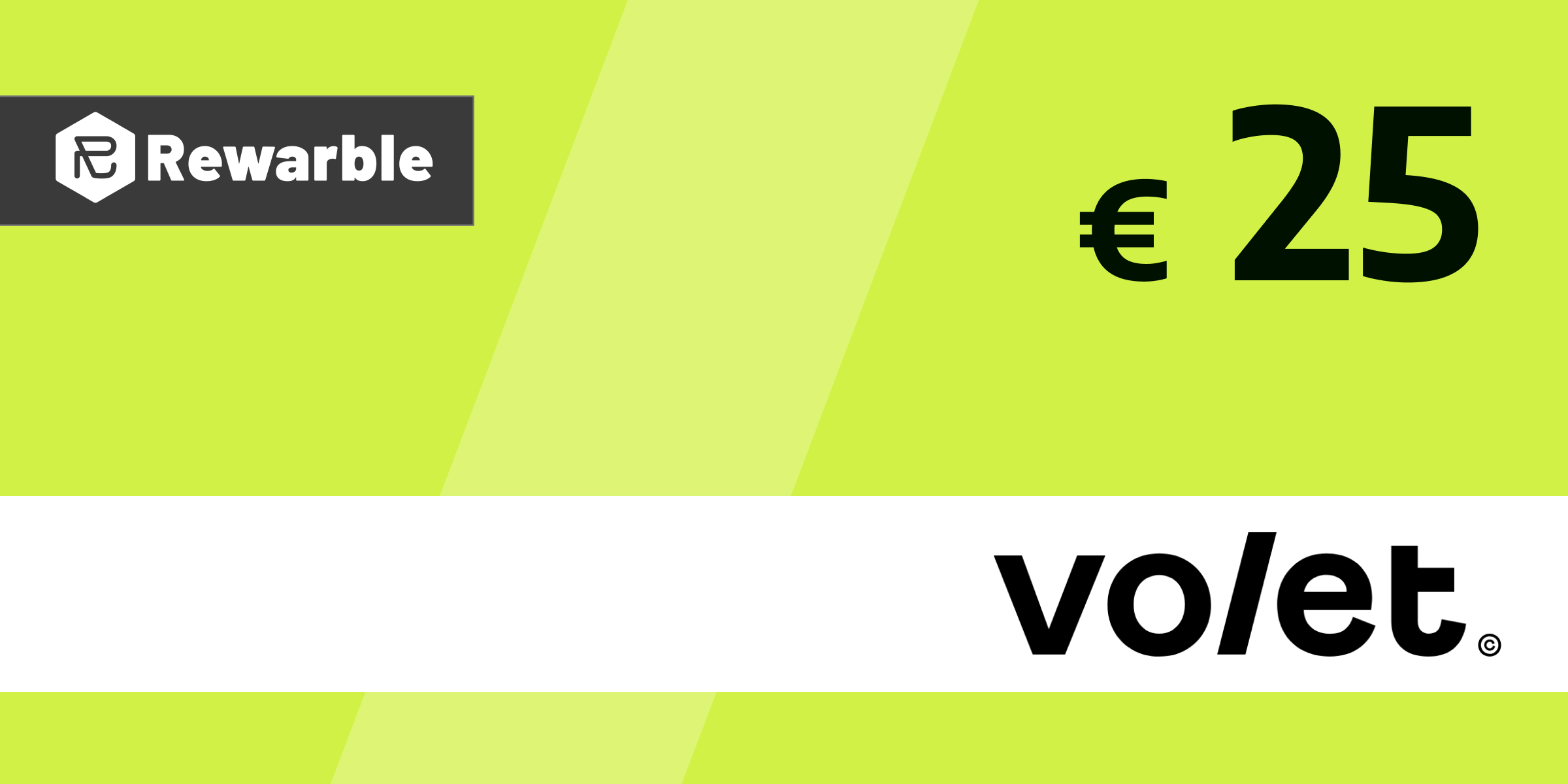 Volet Gift Card 25 EUR