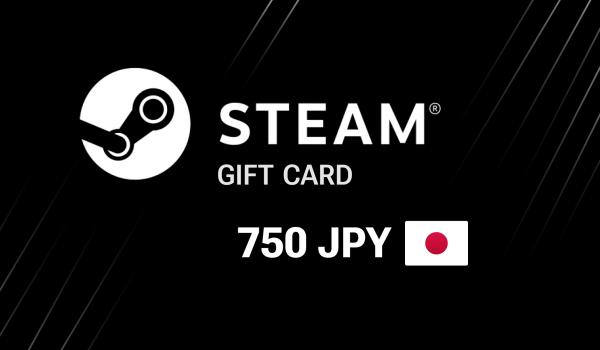 Steam Gift Card 750 JPY