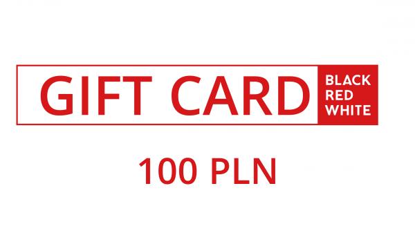 Black Red White Gift Card 100 PLN