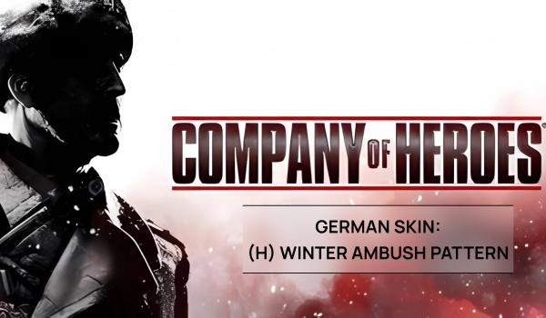 Company of Heroes 2 German Skin H Winter Ambush Pattern DLC (PC)