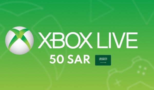 XBOX Live Gift Card 50 SAR