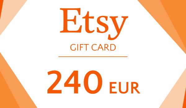 Etsy Gift Card 240 EUR