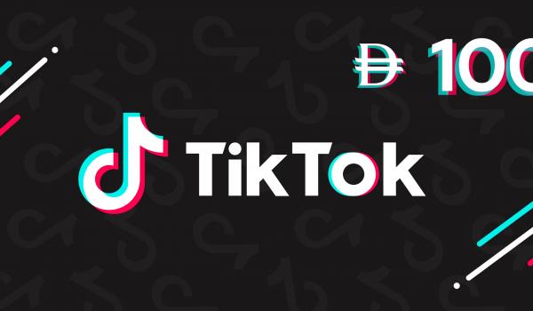 TikTok Gift Card 100 AED