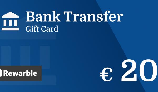 Bank Transfer Gift Card 20 EUR