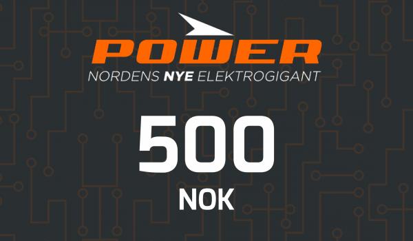 Power Gift Card 500 NOK
