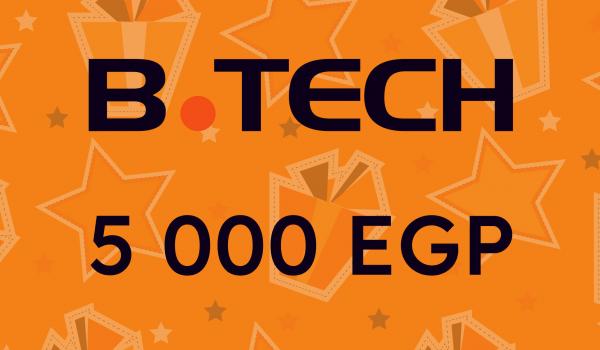 B TECH Gift Card 5000 EGP