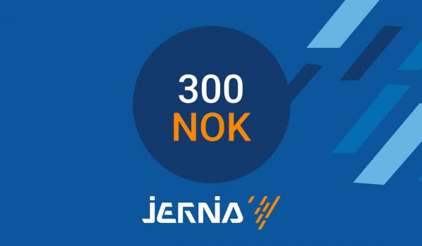 Jernia Gift Card 300 NOK