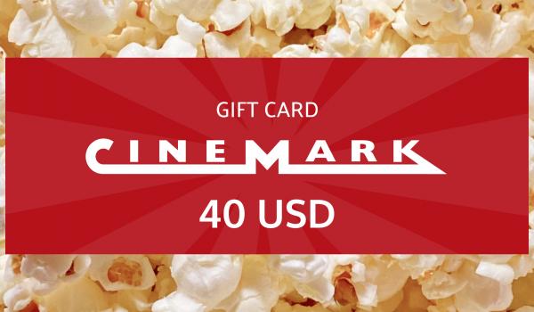 Cinemark Gift Card 40 USD