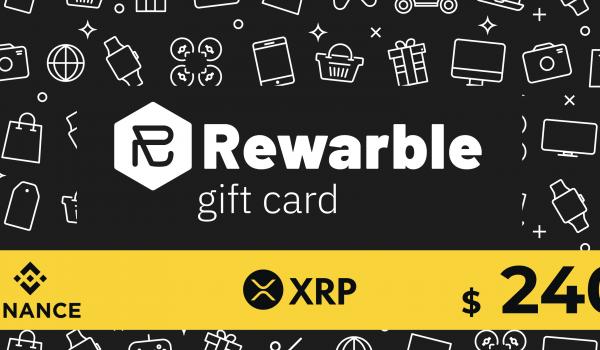 Rewarble Binance Gift Card XRP 240 USD
