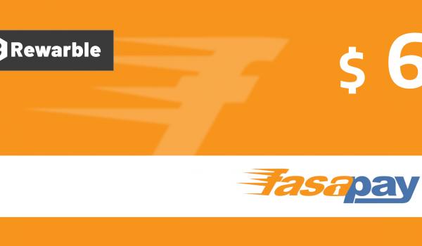 FasaPay Gift Card 6 USD