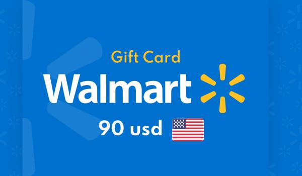 Walmart Gift Card 90 USD