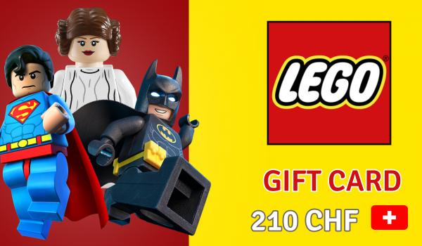 LEGO gift card 210 CHF