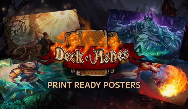 Deck of Ashes Print Ready Posters DLC (PC)