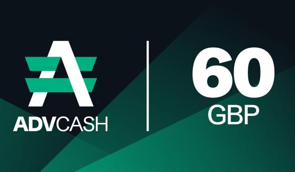 Advanced Cash Gift Card 60 GBP