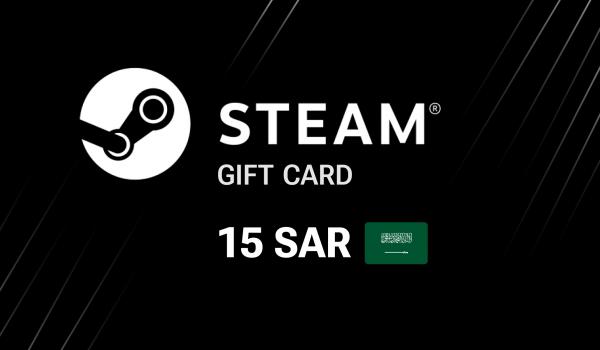 Steam Gift Card 15 SAR