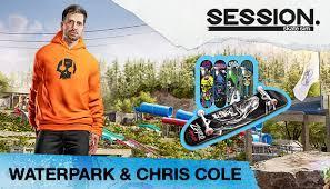 Session Skate Sim Waterpark and Chris Cole (PC)