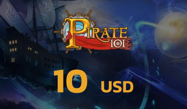 Pirate 101 Gift Card 10 USD