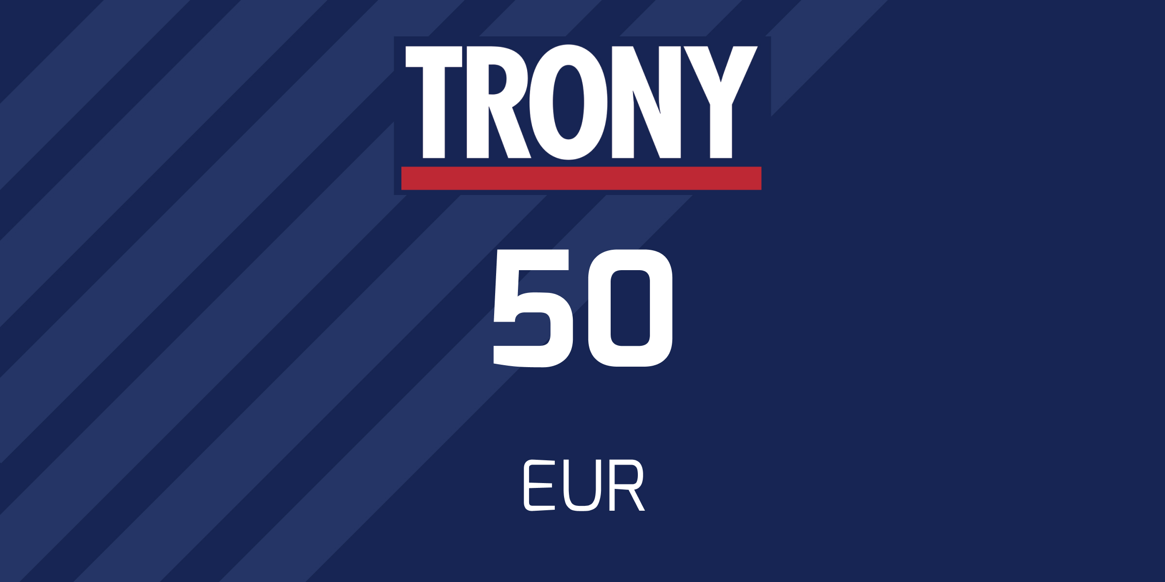 Trony Gift Card 50 EUR