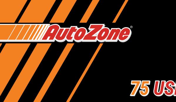 AutoZone Gift Card 75 USD