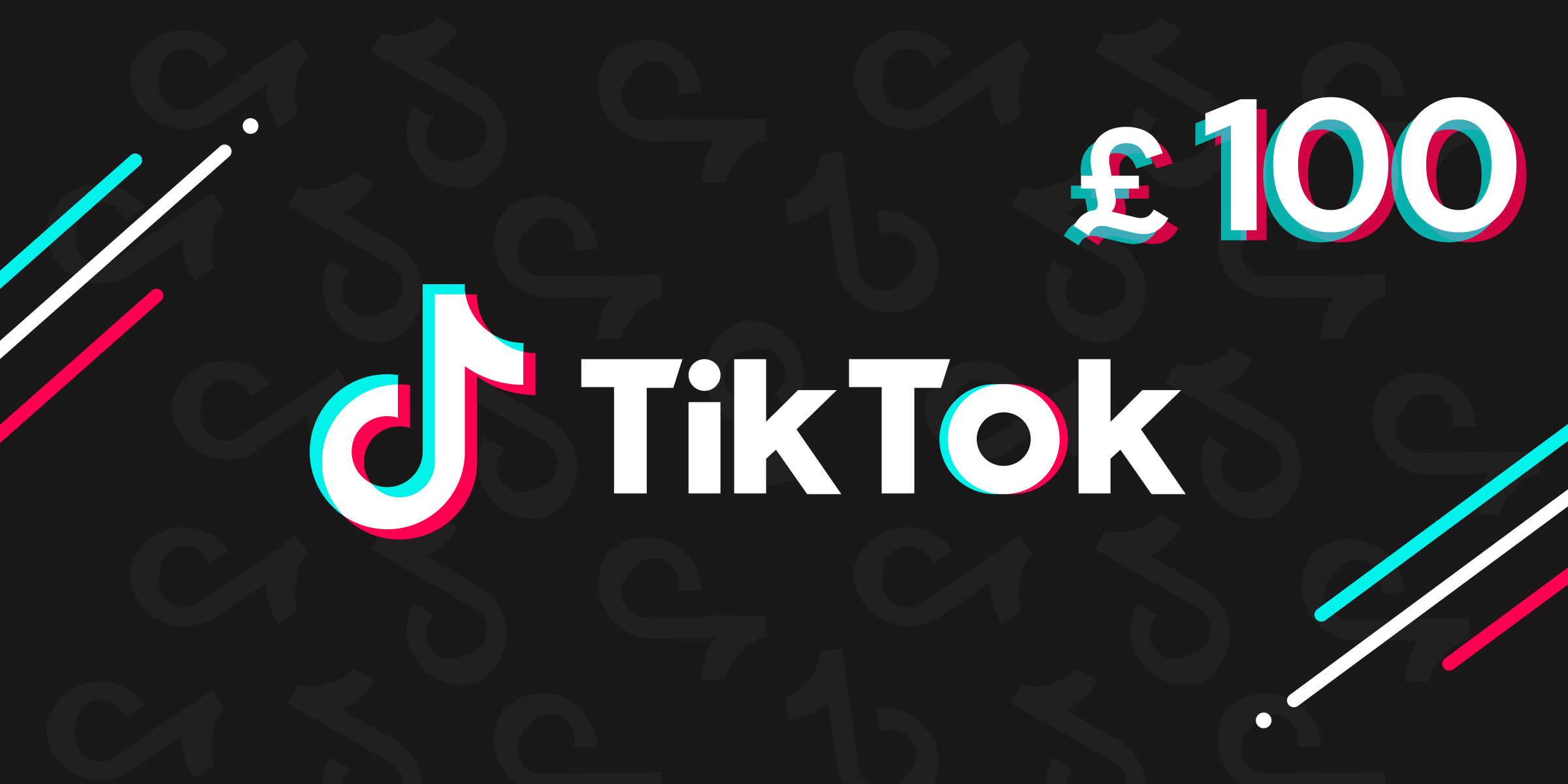 TikTok Gift Card 100 GBP