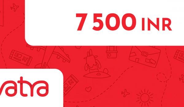 Yatra Gift Card 7500 INR