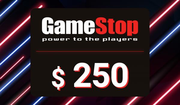 GameStop Gift Card 250 USD