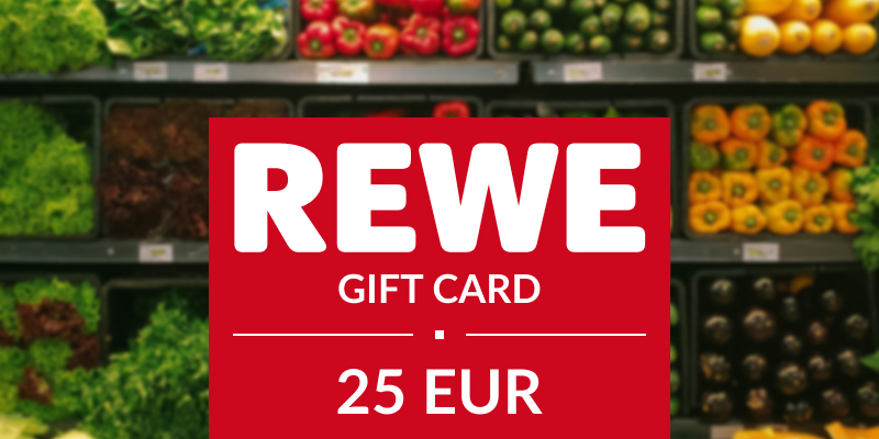 Rewe Gift Card 25 EUR
