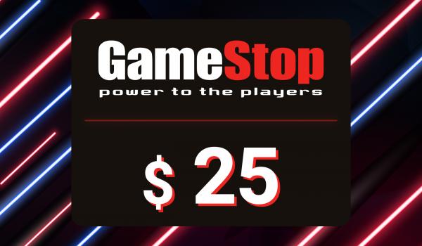 GameStop Gift Card 25 USD