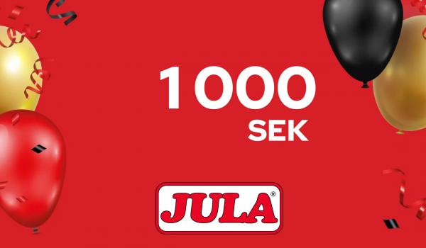 Jula Gift Card 1000 SEK