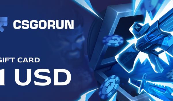 CSGORUN Gift Card 1 USD