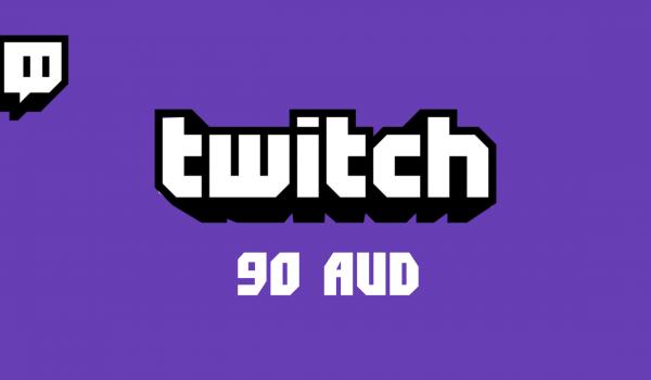 Twitch Gift Card 90 AUD