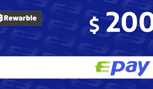 Epay Gift Card 200 USD