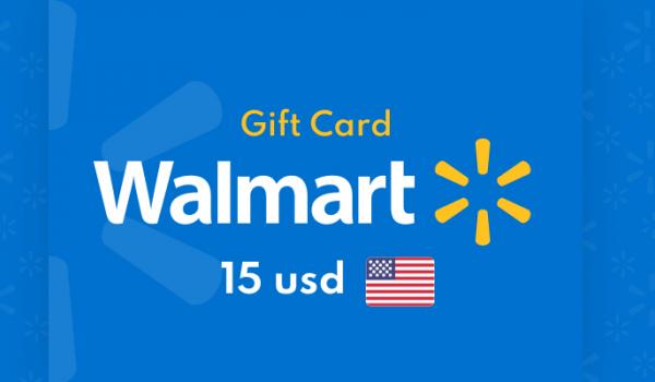 Walmart Gift Card 15 USD