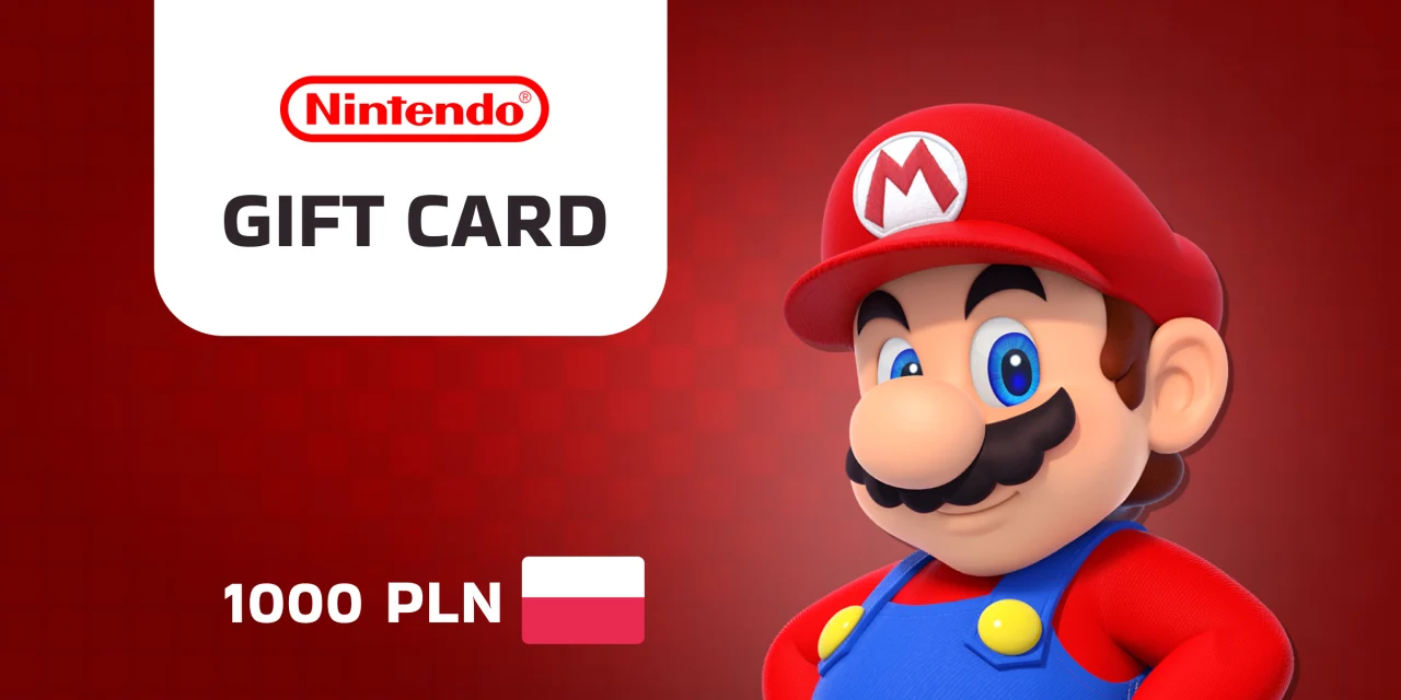 Nintendo eShop 1000 PLN