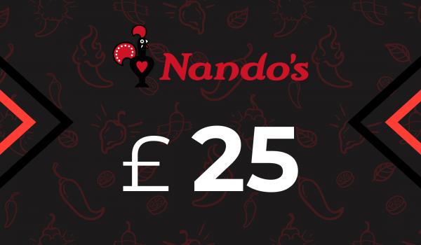 Nandos Gift Card 25 GBP