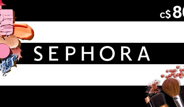 Sephora Gift Card 80 CAD