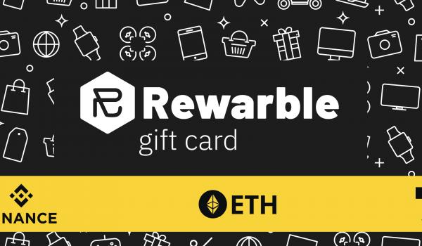 Rewarble Binance Gift Card ETH 7 USD