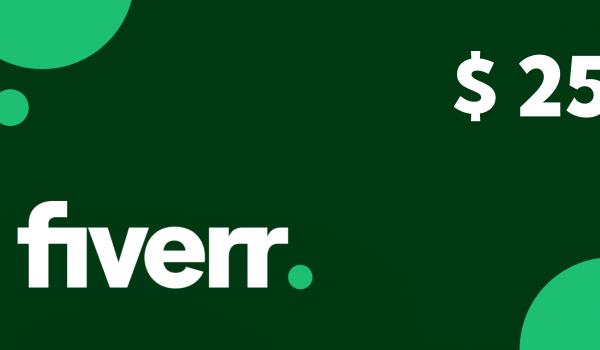 Fiverr Gift Card 25 USD