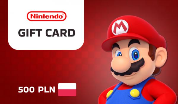 Nintendo eShop 500 PLN