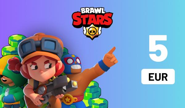 Brawl Stars Gift Card 5 EUR