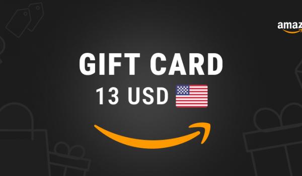 Amazon Gift Card 13 USD