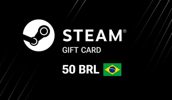 Steam Gift Card 50 BRL