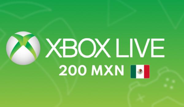 XBOX Live Gift Card 200 MXN