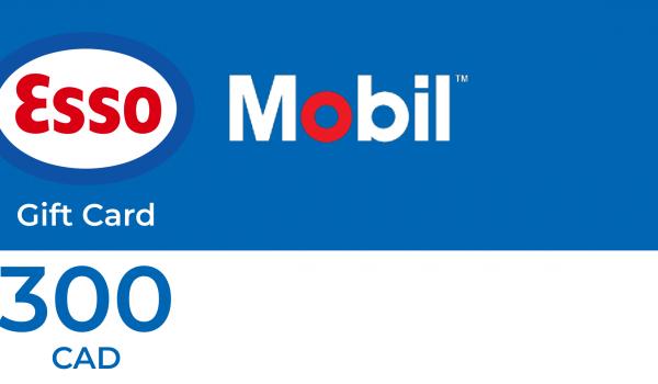 Esso and Mobil Gift Card 300 CAD