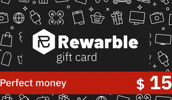 Perfect Money Gift Card 15 USD