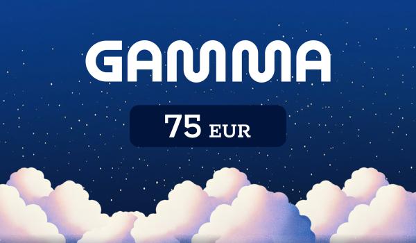 Gamma Gift Card 75 EUR