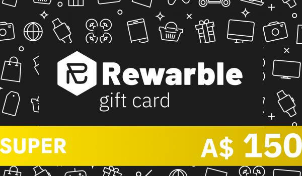 Rewarble Super Gift Card 150 AUD