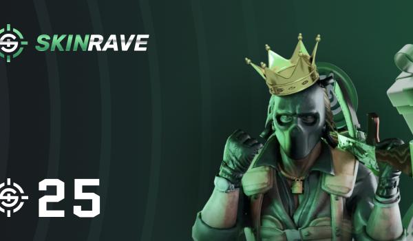 SkinRave gg 25 Tokens Gift Card