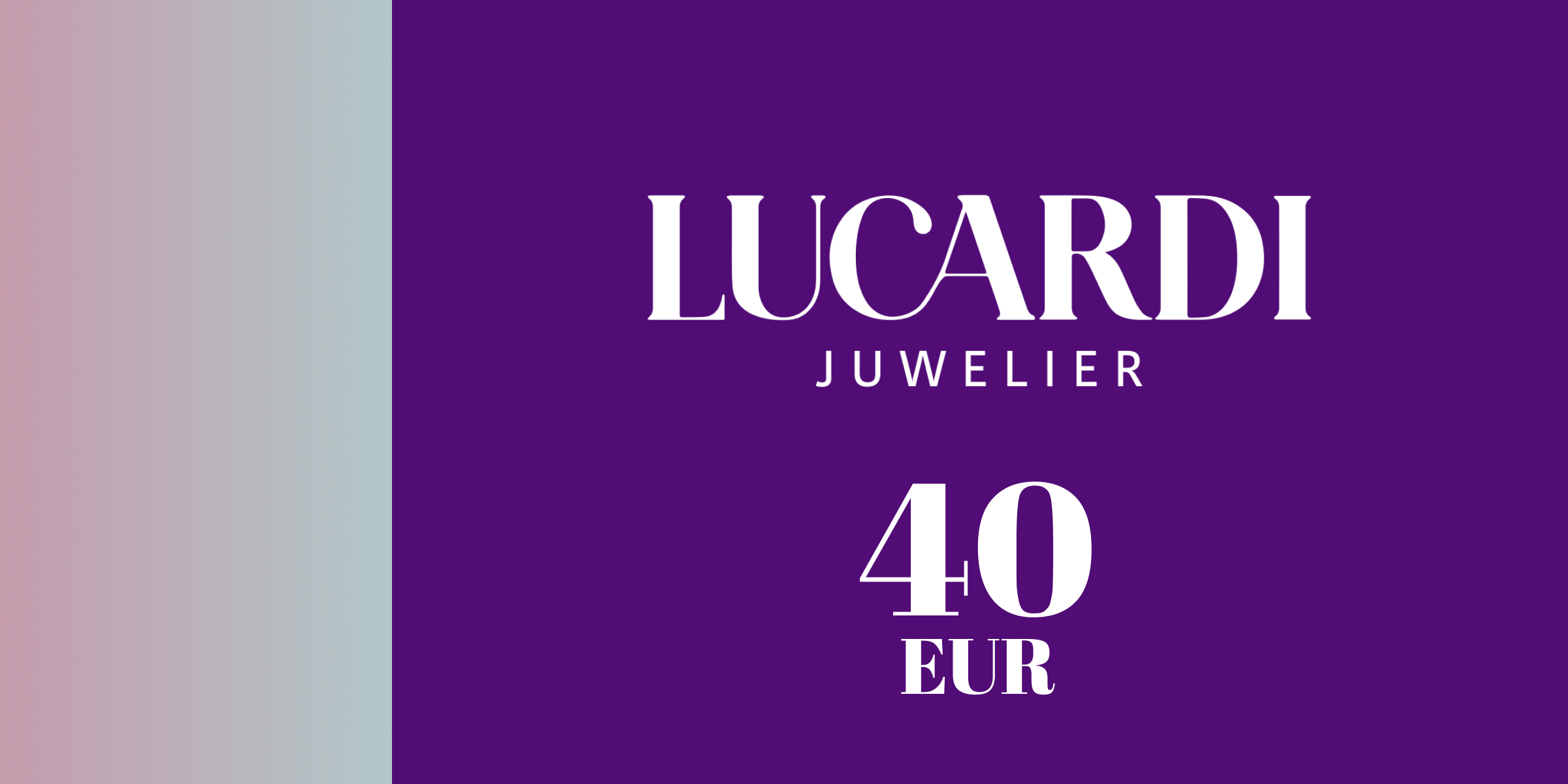 Lucardi Gift Card 40 EUR