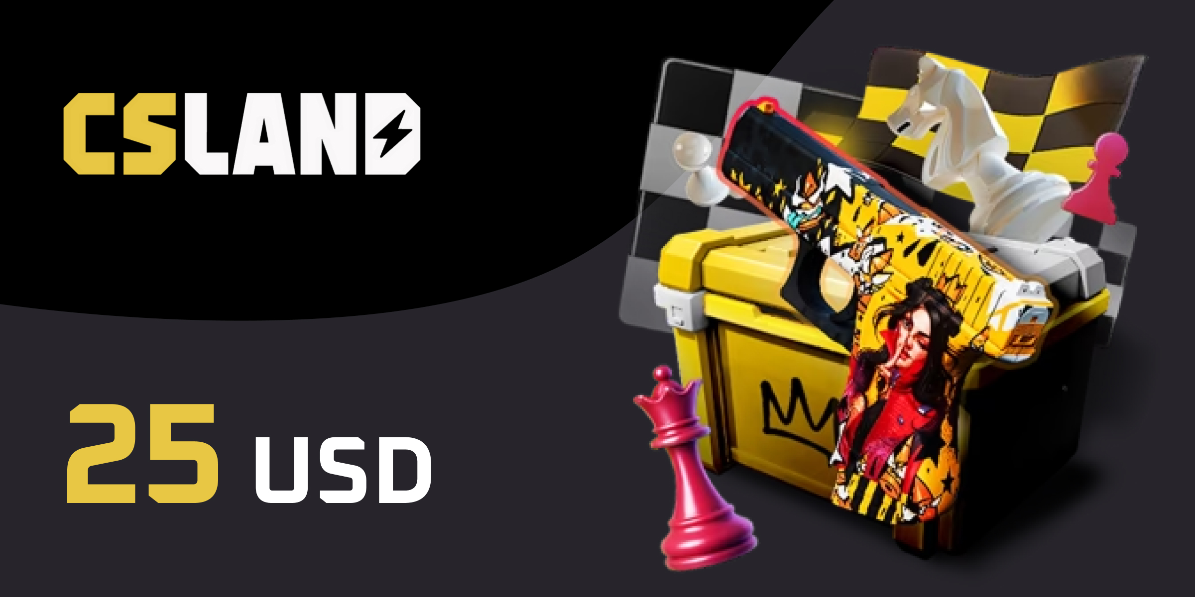 CSLAND GG Gift Card 25 USD